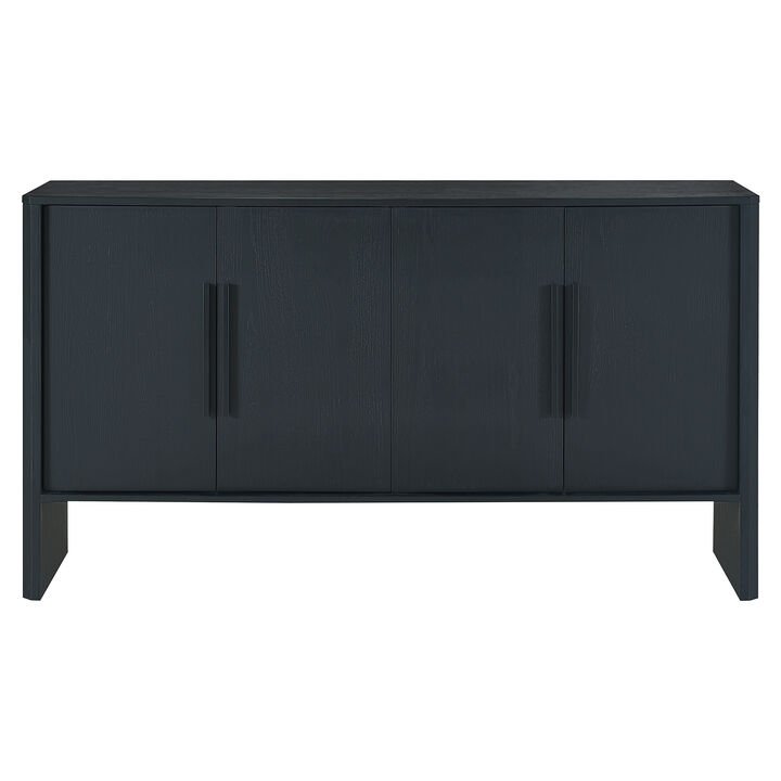 Merax Retro Sideboard Cabinet with Adjustable Shelves