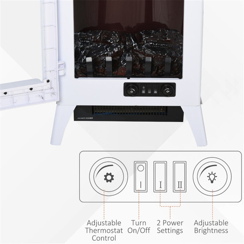 Electric Fireplace Modern & Energy-Efficient Heater for Warmth & Home Décor