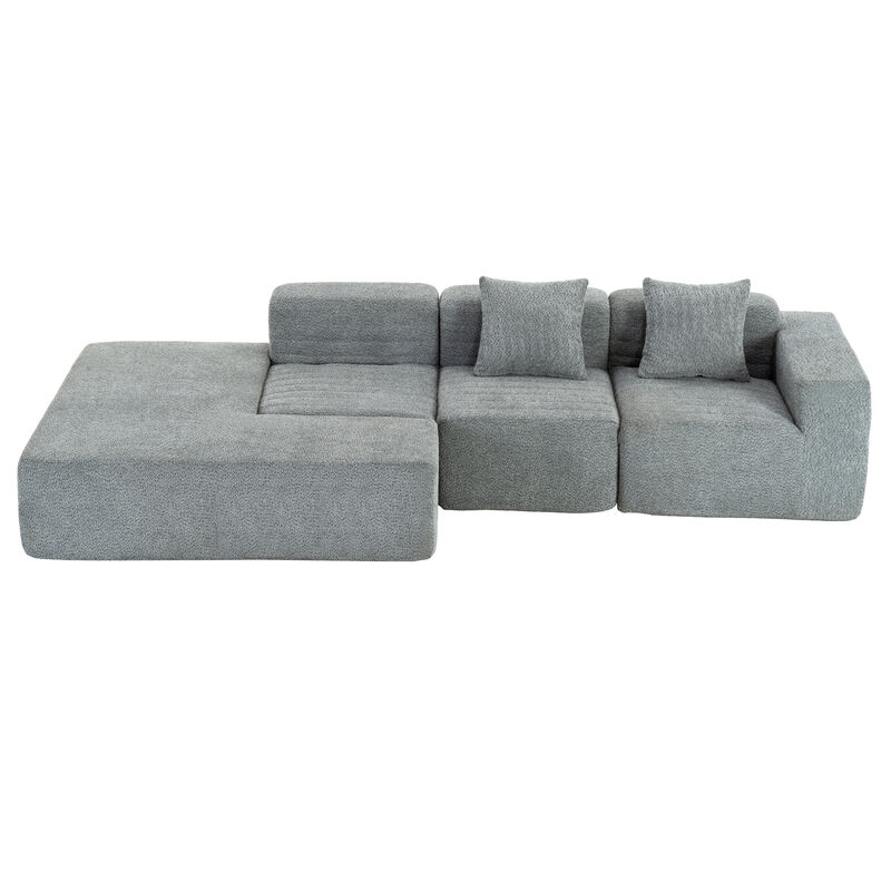 Merax Free-combined  Sectional Sofa Couch