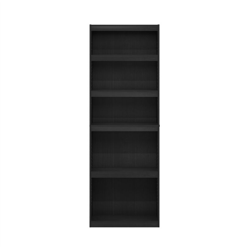 Furinno Jaya Enhanced Home 5-Tier Shelf Bookcase, Blackwood