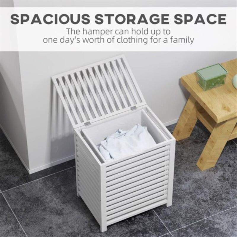 Durable Laundry Basket with Handles – Collapsible Hamper for Clothes Storage & Organization