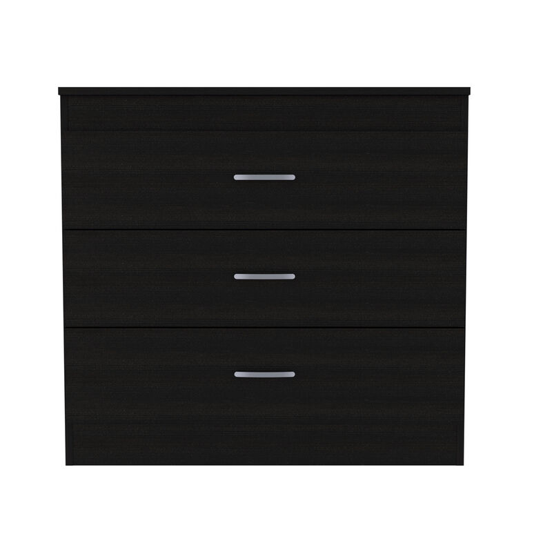 Three Drawer Dresser Lial, Bedroom, Black