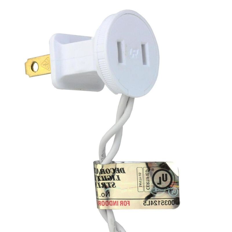 300-Count Yellow and Pink Mini Christmas Light Set  149.6ft White Wire