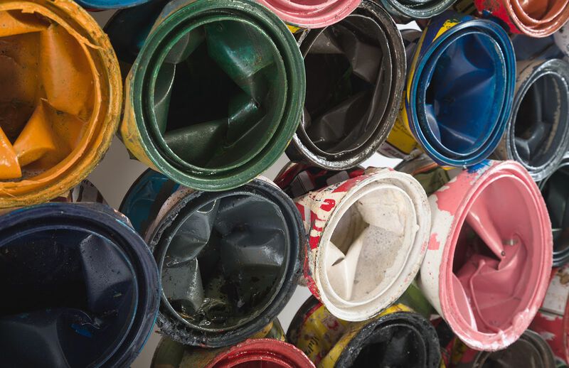 Paint Can Wall Art
