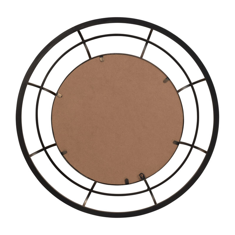 Metal Frame 28" Wall Mirror
