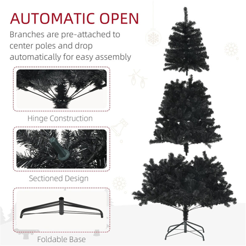 Artificial Christmas Tree Full & Lush Holiday Décor for a Festive Atmosphere