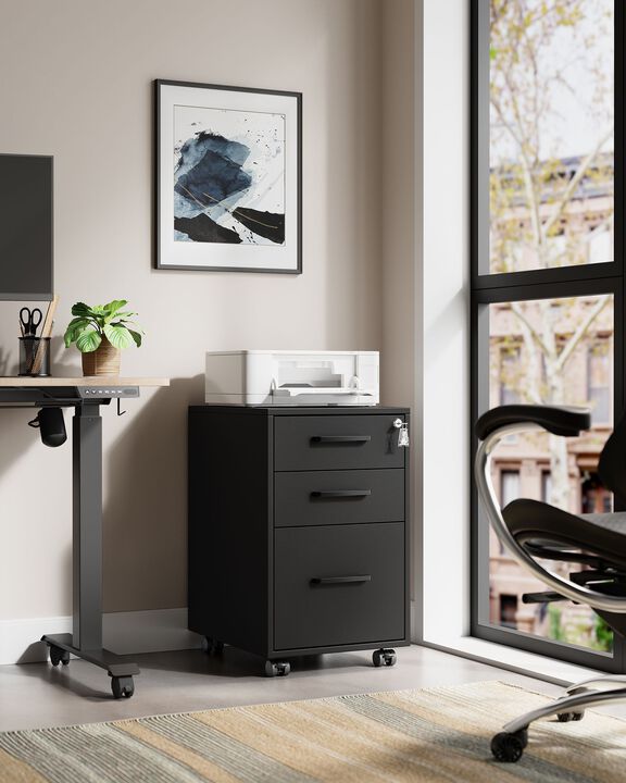 Mobile File Cabinet – Compact and Convenient Storage for Office or Home