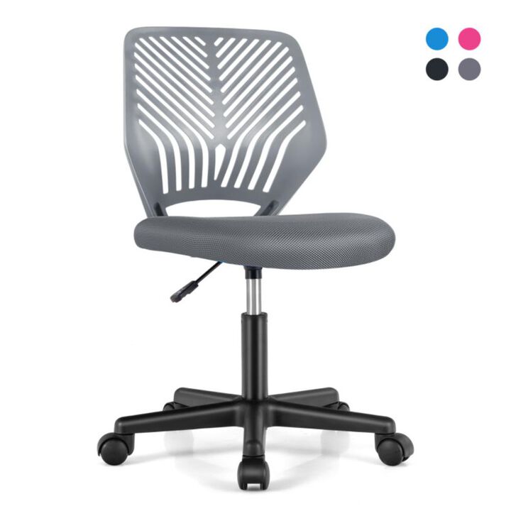 Hivvago Height-adjustable Ergonomic Kids Desk Chair with Universal Casters
