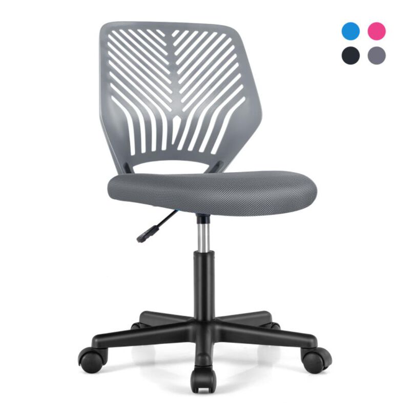 Hivvago Height-adjustable Ergonomic Kids Desk Chair with Universal Casters