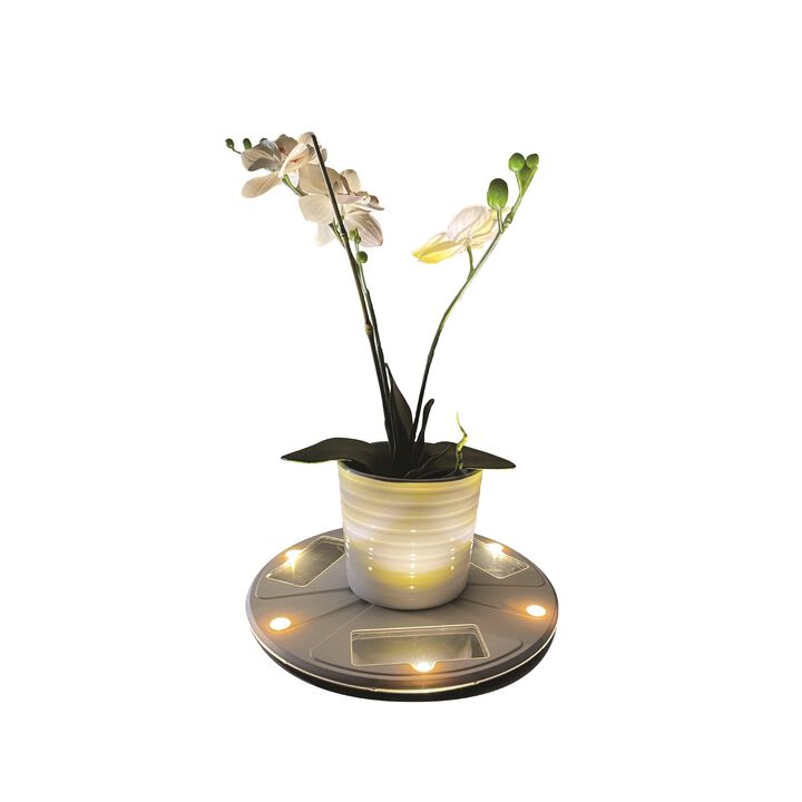 Solar Uplight Planter Base