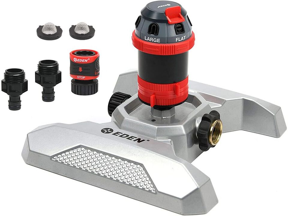 Eden 96122 Metal Adjustable 6-Pattern Mobile Rotary Gear