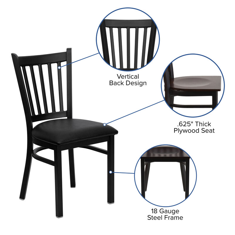 Metal Restaurant Chairs
