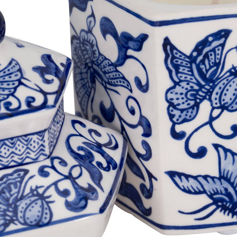4" Myrrh Chinoiserie Candle