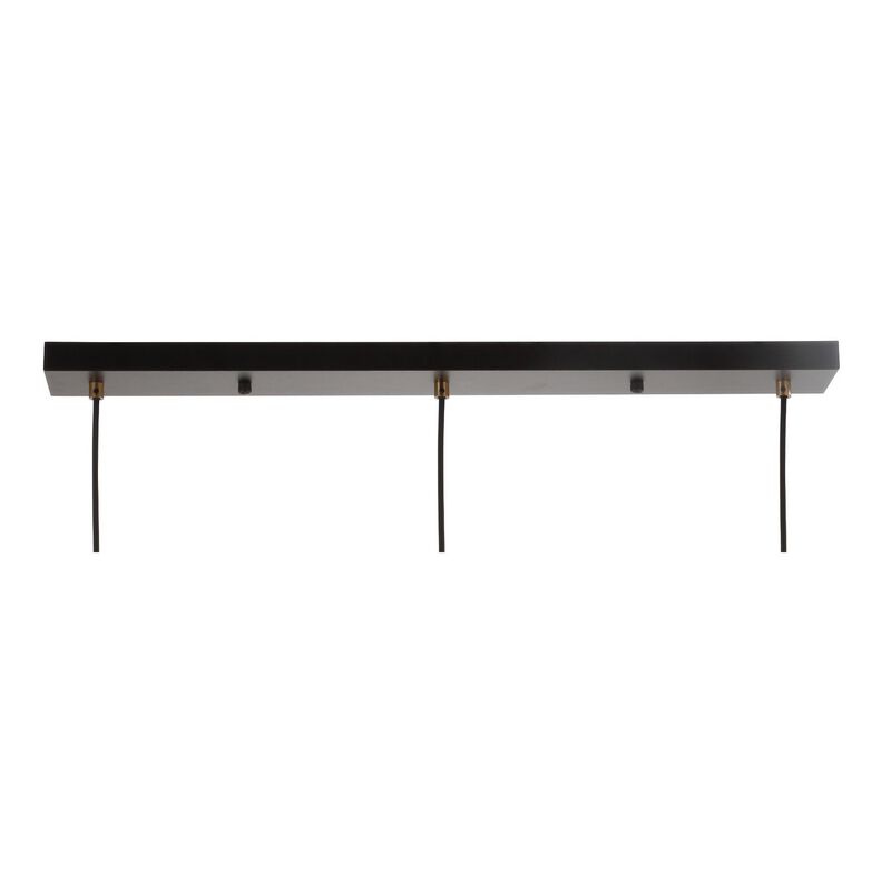 Apollo 3-Light Mid-Century Modern Iron Adjustable Linear LED Pendant