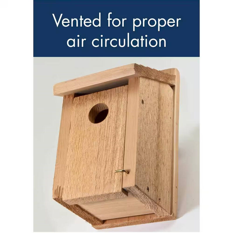 Cedar Wood Birdhouse – Perfect for Eastern, Western & Mountain Bluebirds