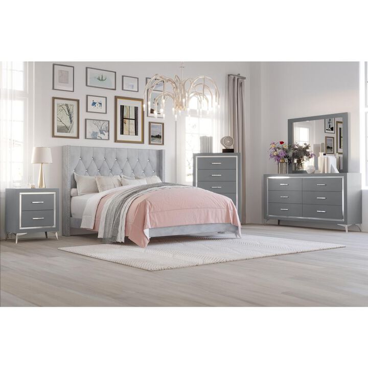 New Classic Furniture Huxley Dresser-Gray