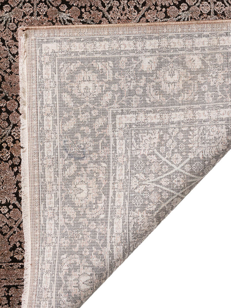 Vizcia VZ1 Brown 3' x 5'1" Rug