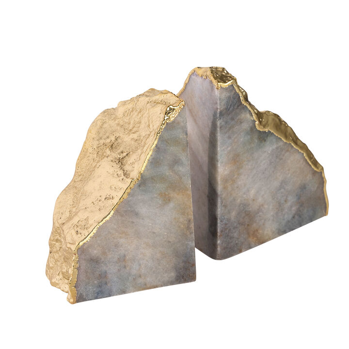 Dazzle Aventurine Bookends - Set of 2