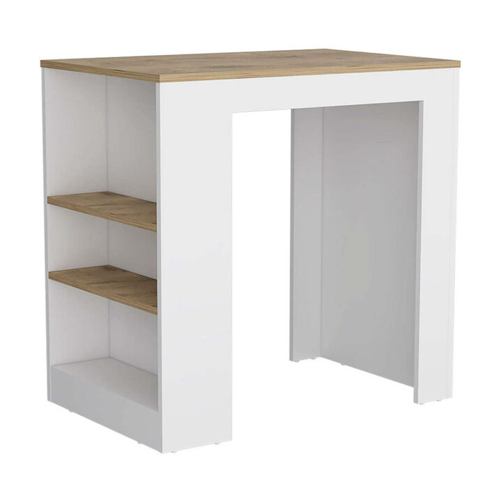 Streamdale Highlands Kitchen Island With Storage Base In And Ibiza Marble