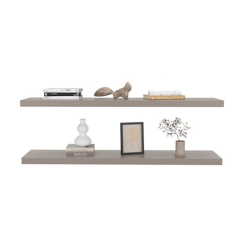 Floating Shelf Lyle, Living Room, Taupe