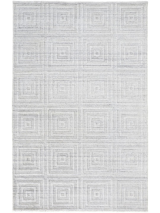 Redford 8670F White/Silver 8' x 10' Rug