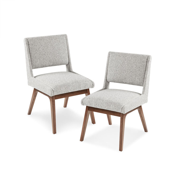 Gracie Mills Harold Contemporary Rustic Dining Chair Set of 2