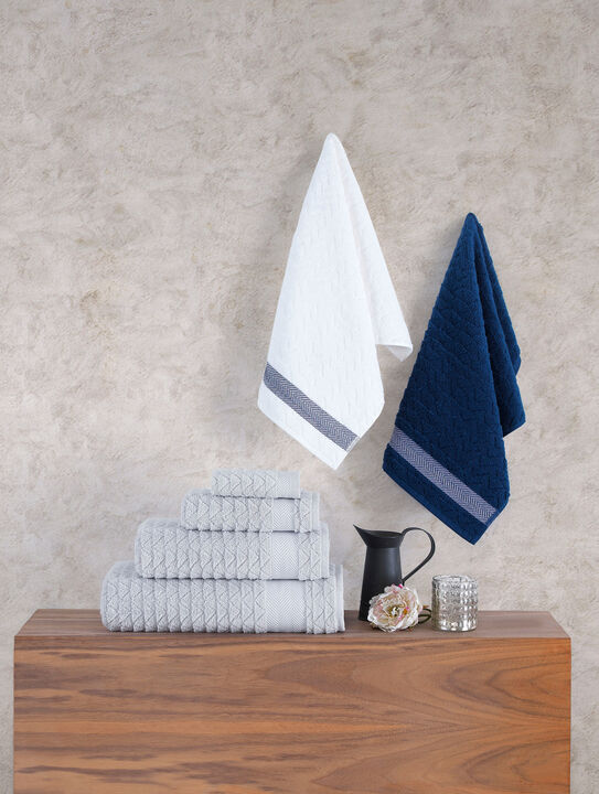 Brooks Brothers Herringbone 6 pcs Towel Set