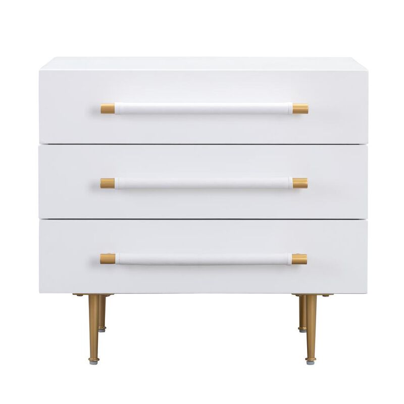 Belen Kox Pure Modern 2 Drawer Nightstand, Belen Kox