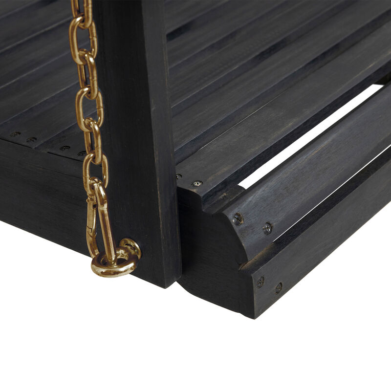 Merax Swing Chair Bench Patio Wooden Porch Swing