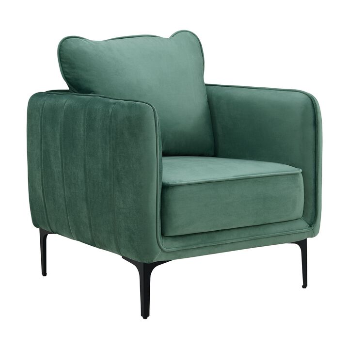 Rae Green Accent Chair