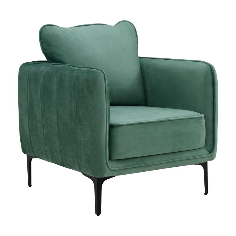Rae Green Accent Chair