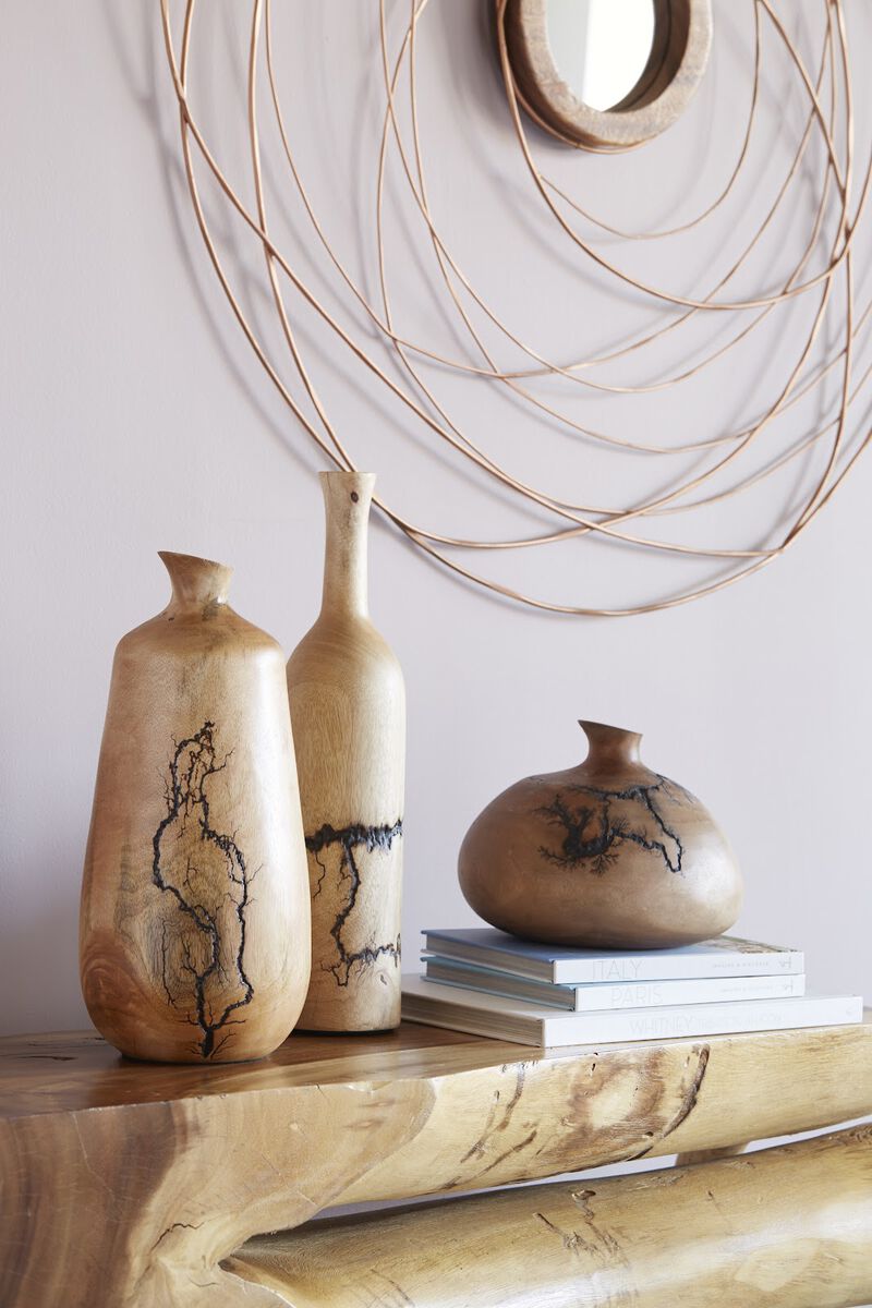 Lightning Tall Vase