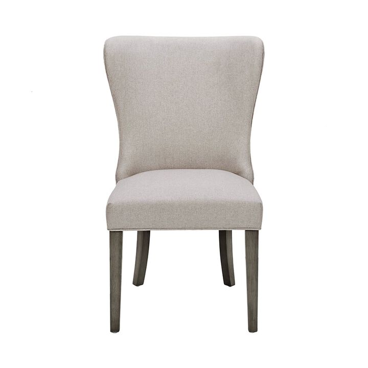 Gracie Mills Anastasia Upholstered Solid High Back Dining Chair