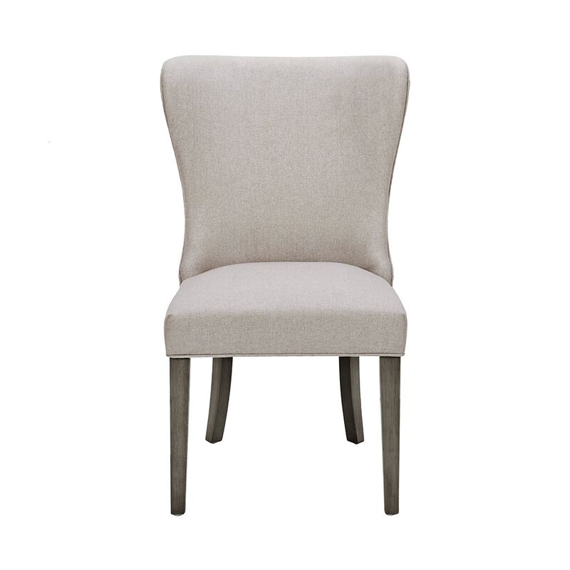 Gracie Mills Anastasia Upholstered Solid High Back Dining Chair