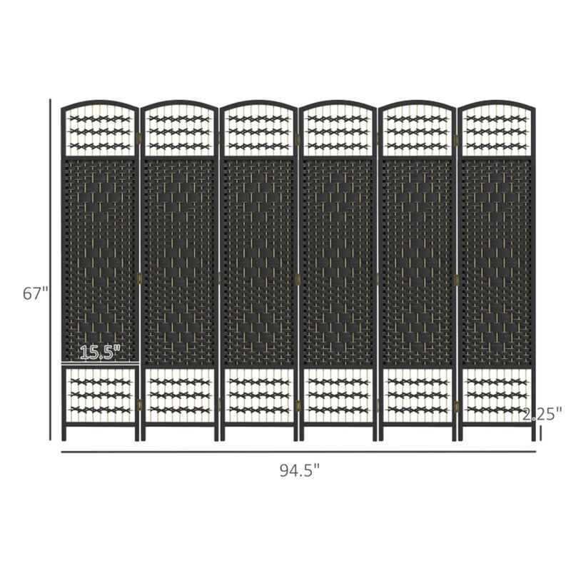 Privacy Screen Panel Modern Partition for Backyard & Indoor Spaces