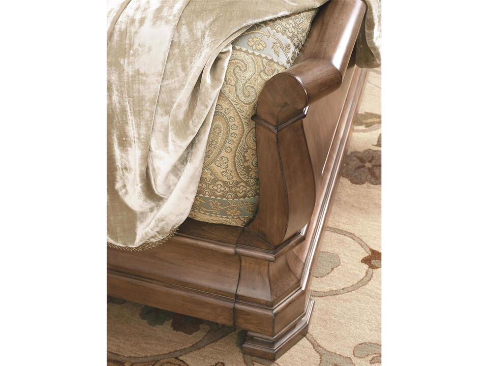 Louie P's Sleigh Bed King