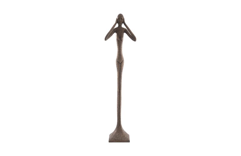 Hear No Evil Slender Sculpture