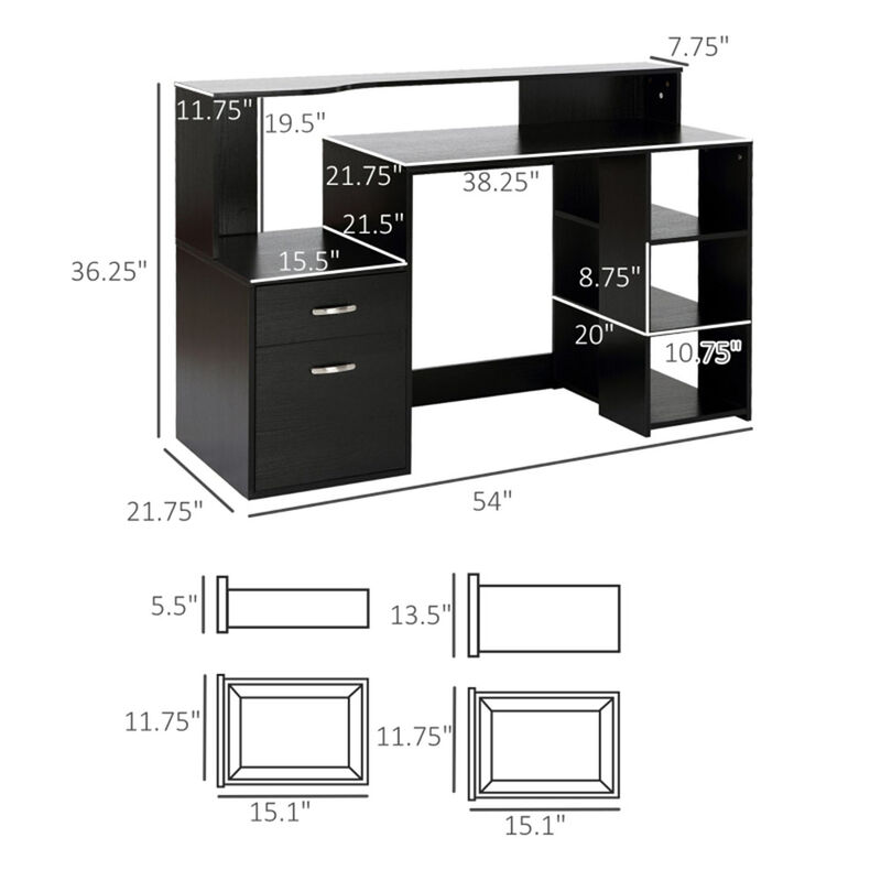 Home Office Desk – Durable & Functional Design