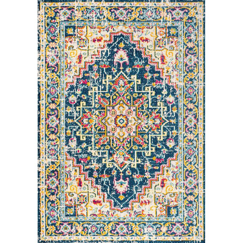 Brooklyn Geometric Medallion Area Rug