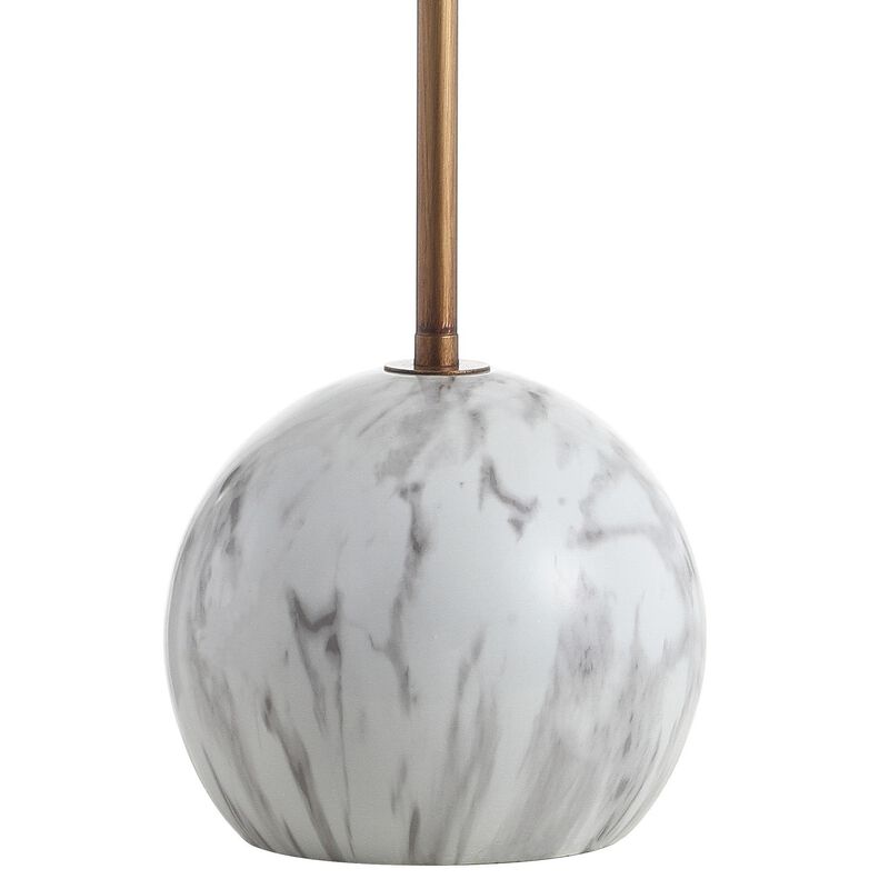 Miami Minimalist Resin/Metal LED Table Lamp