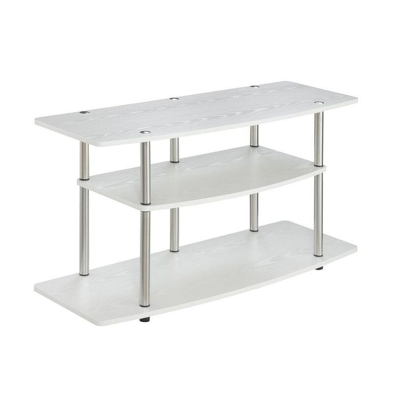 Convience Concept, Inc. No Tools 3 Tier Wide TV Stand for TVs up to 46 Inches