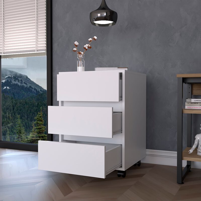 Vienna 3 Drawer Filing Cabinet
