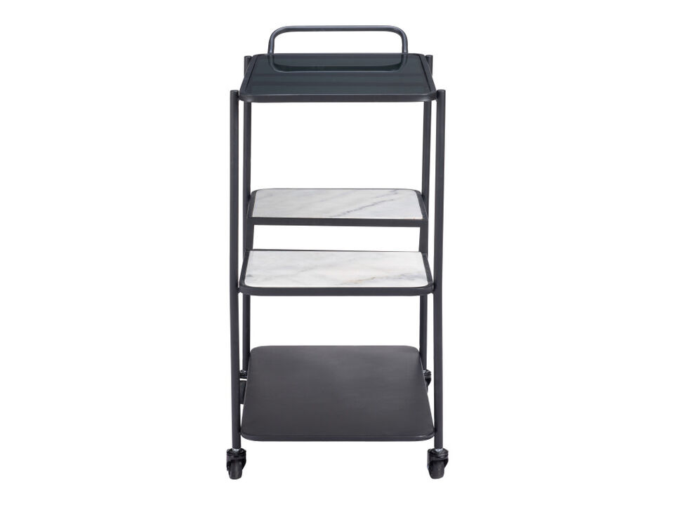 Constanza Bar Cart Black