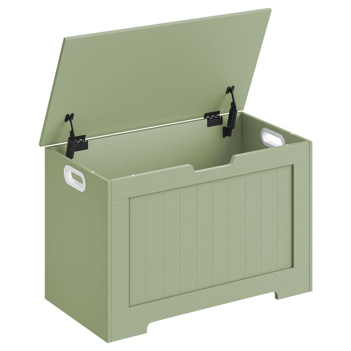 Storage Chest, Storage Bench, Entryway Bench with 2 Safety Hinges, Shoe Bench, Farmhouse Style