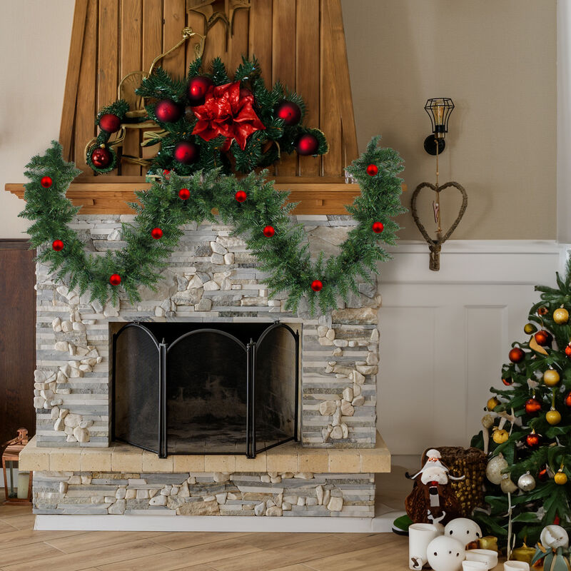 50' x 10" Buffalo Fir Commercial Christmas Garland  Unlit