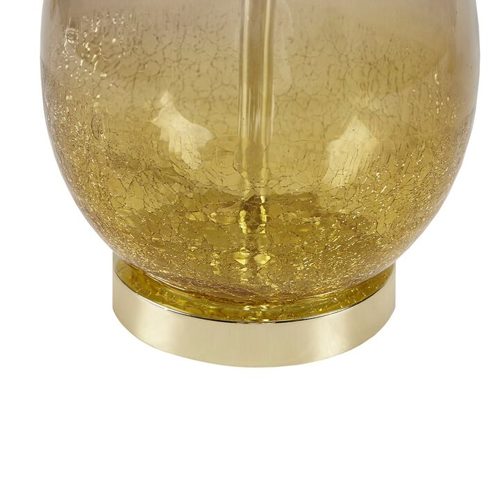 Gracie Mills Serrano Set of 2 Glass Table Lamps