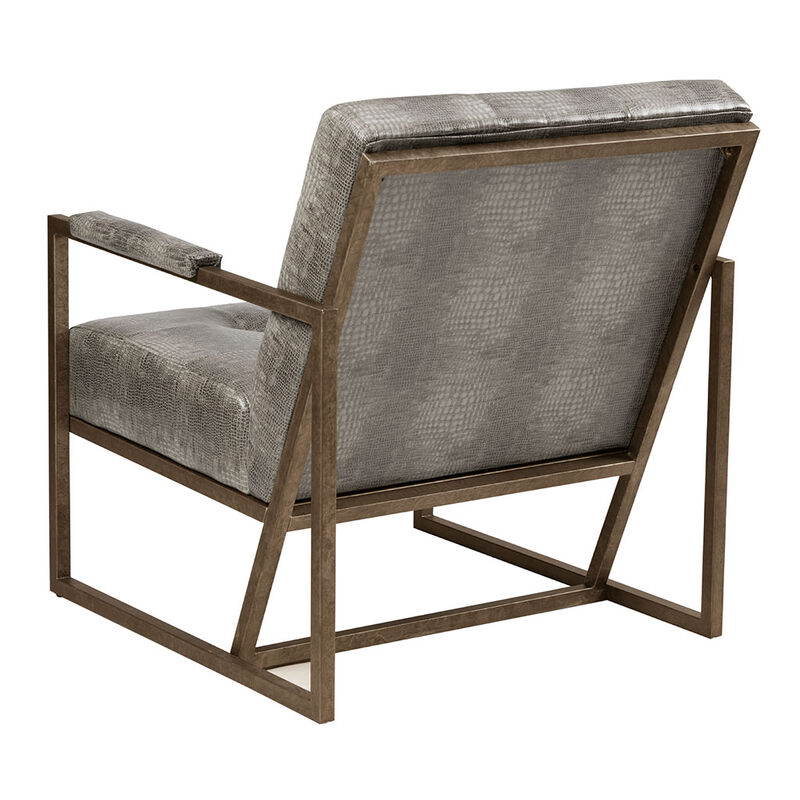 Gracie Mills Orville Upholstered Lounge Accent Chair