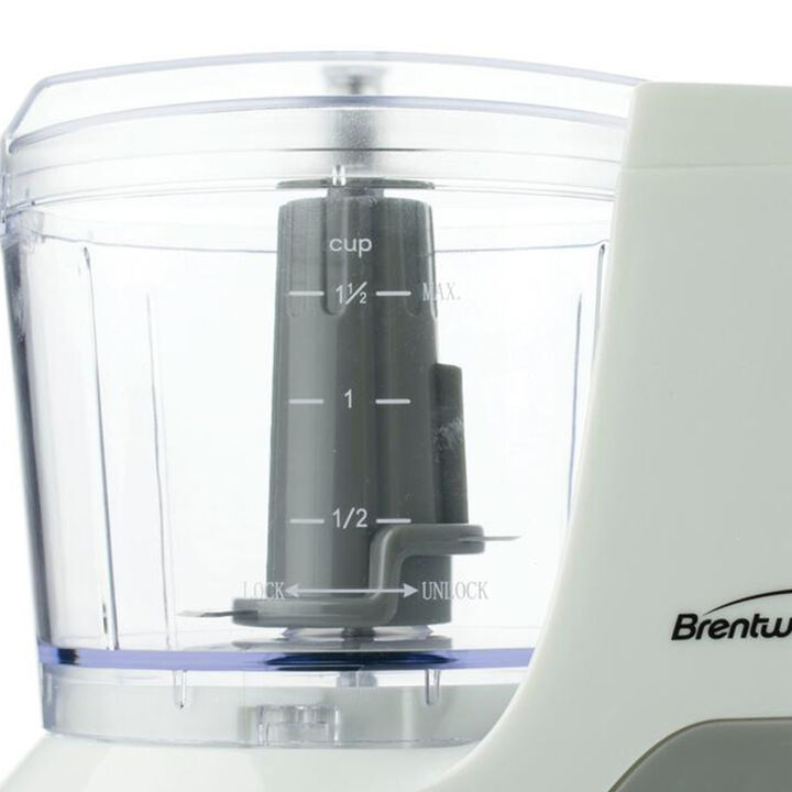 Brentwood 1.5 Cup Mini Food Chopper in White