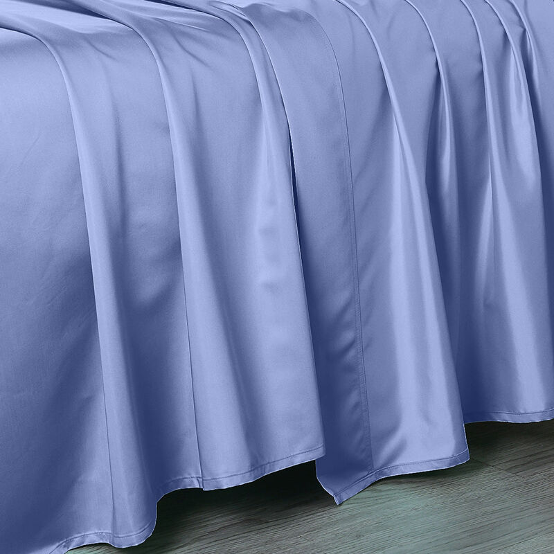 Egyptian Linens - Oversized Flat Sheet 120 X 112 Inches - Luxurious 608 Cotton