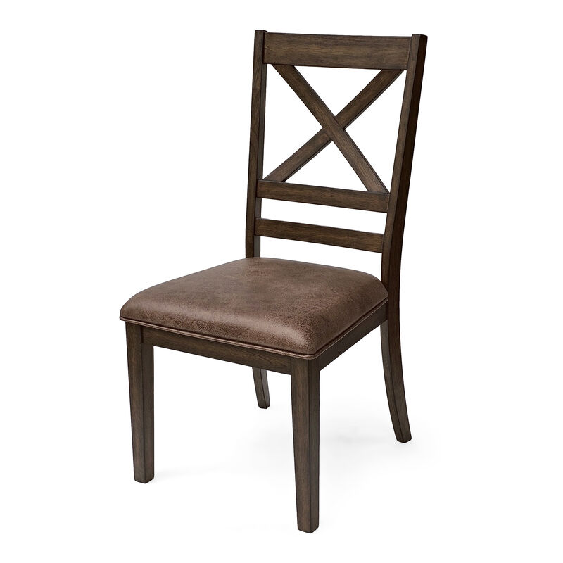 Merax Indoor 7 Pieces Wood Dining Set